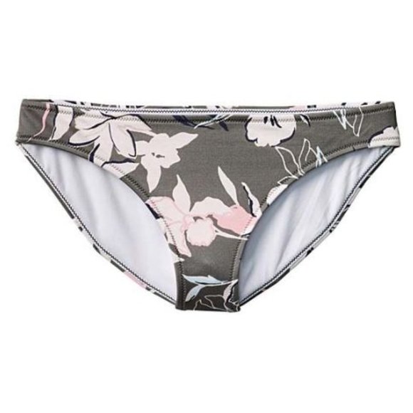 Athleta Bikini Bottoms Olive Aqualuxe Mid Rise - Picture 3 of 4